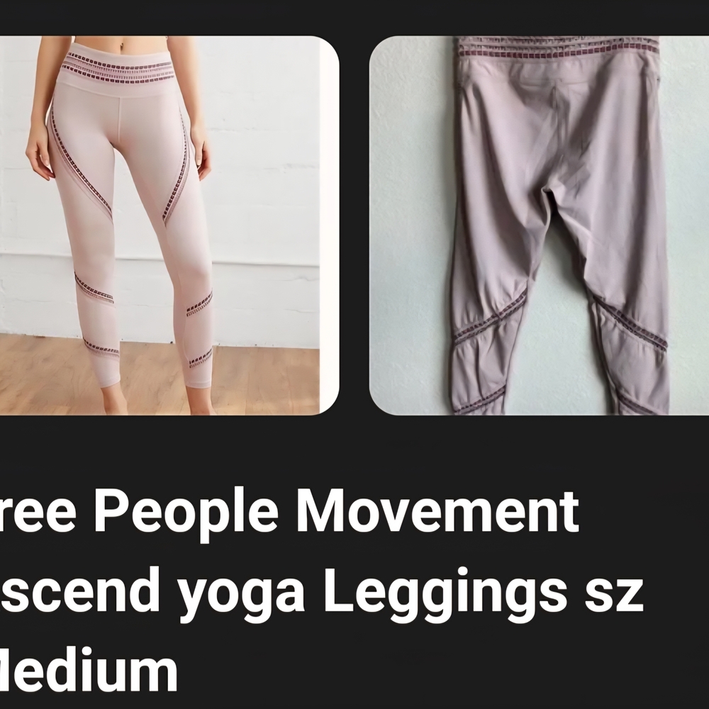 Free People Movement Ascend Yoga Leggings - Light Purple